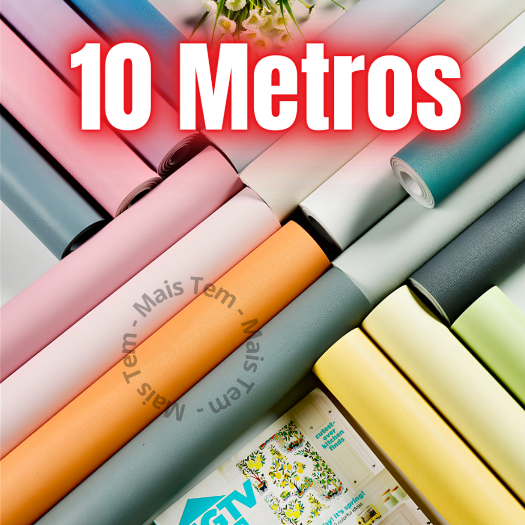 Papel de Parede Colorido Adesivo Autocolante Sala Quarto Cozinha Banheiro 45cmX10m Auto Adesivo Liso em Oferta na Shopee