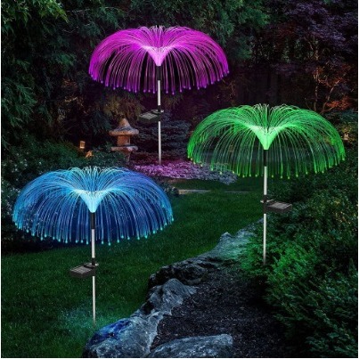 Luminaria Lâmpada Para Jardim Solar Luzes Para jardim Iluminação De Natal Ao Ar Livre À Prova D'água MT149
