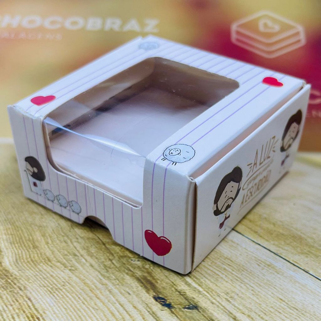 5~20 Caixas Ovo de Páscoa 50g c/ Visor Vida Nova I 4687 (PASCOA IDEIA OUTLET)