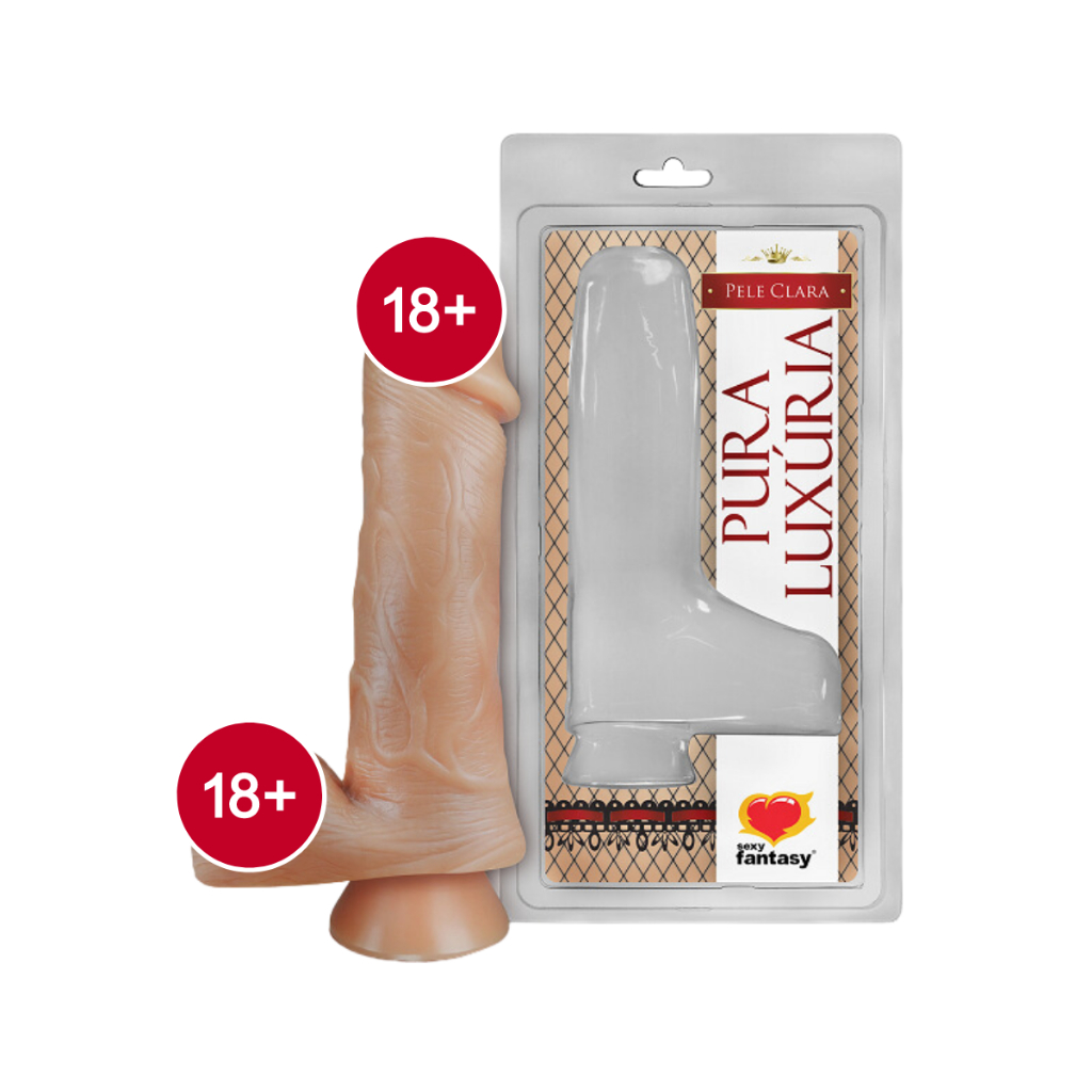 Detalhes do Kit Masturbador Masculino Vagina apertadinha + Pênis com ventosa 20cm Kit