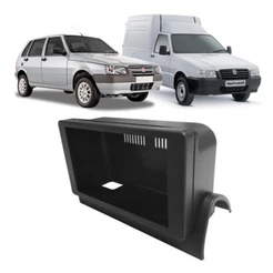 Moldura 7 Polegadas Chines Japones Para Fiat Uno Mille Fiorino 1994 -2013 MP5 Multimidia