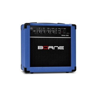Amplificador Guitarra Borne Strike G30 Azul 15w Bivolt 110v\220v Alto-falante de 6,5" 8 Ohms em Oferta na Shopee