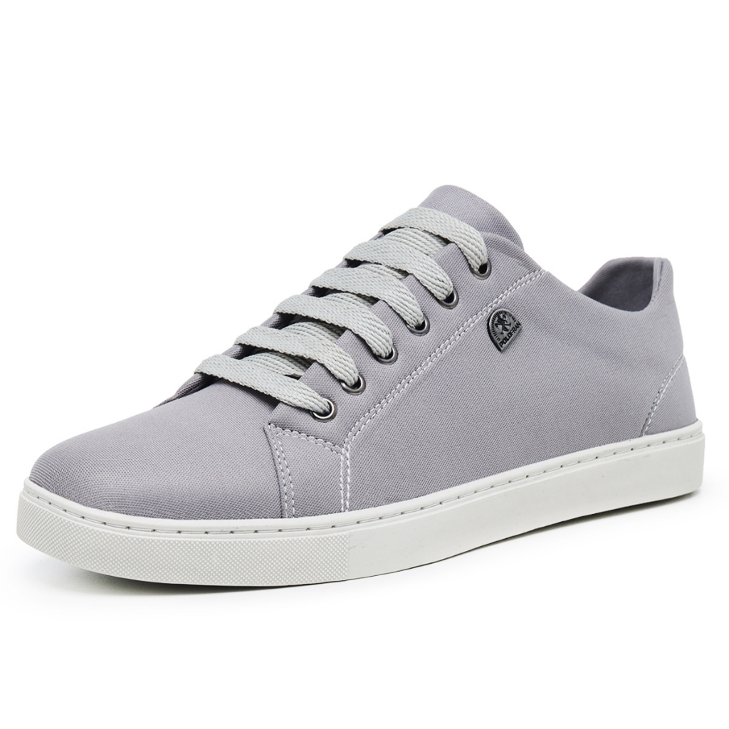 Tênis Cinza Casual Polo Fran Masculino Básico Leve Sapatênis London em Oferta na Shopee