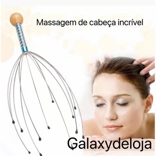 Massageador de cabeça, massagem relaxante para aliviar a fadiga