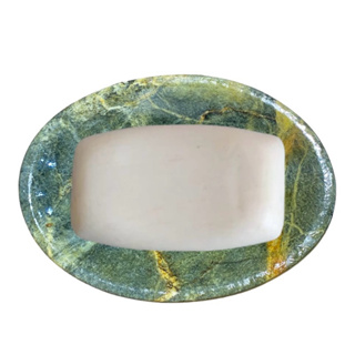 Saboneteira Oval Feita Em Pedra Sabão Resinada em Oferta na Shopee