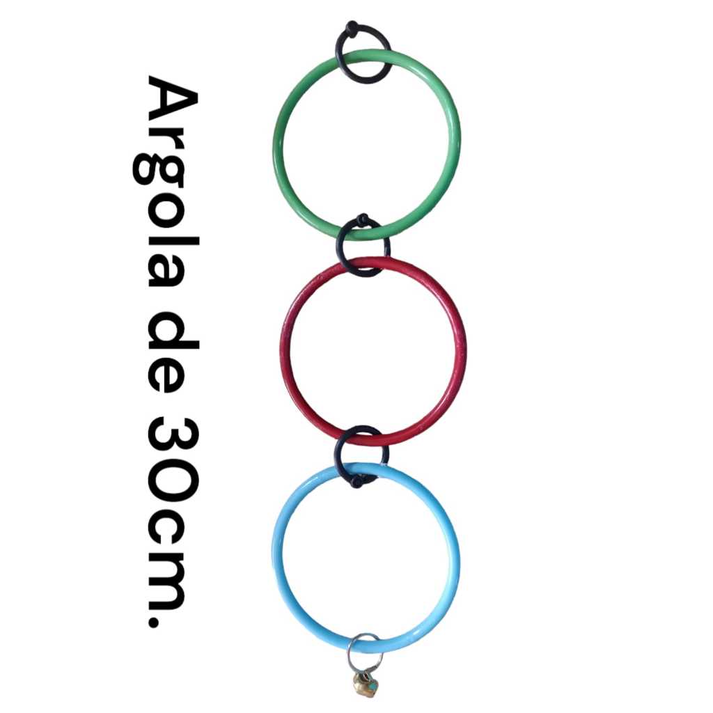 BRINQUEDO GRANDE ARGOLA CALOPSITA E AGARPONES UNIDADE