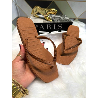 Chinelo Rasteirinha Bico Quadrado Super Macios Em cores Neon