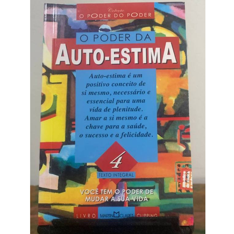 Livro Novo, Ed. Martin Claret: O Poder da Auto-Estima