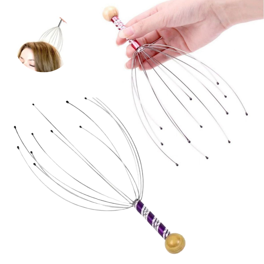 Kit 2 Massageador de Cabeça Antiestresse Cossador Cafuné Relaxante Alivia Tenção SORTIDOS em Oferta na Shopee