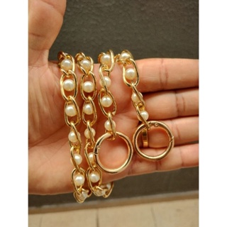 corrente pérola para Bolsa com argola articulada em Oferta na Shopee