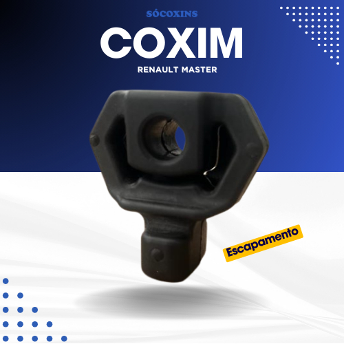 Coxim Fixação Escapamento Silencioso Para Renault Master