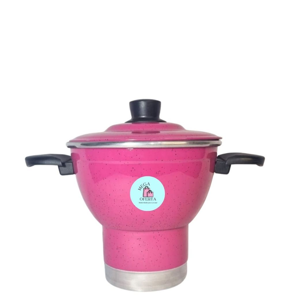 Cuscuzeiro Nordestino de Alumínio N 18 Aluminio Amj (Cuzcuzeira, Panela Cuscuz, Cuscuzeira)