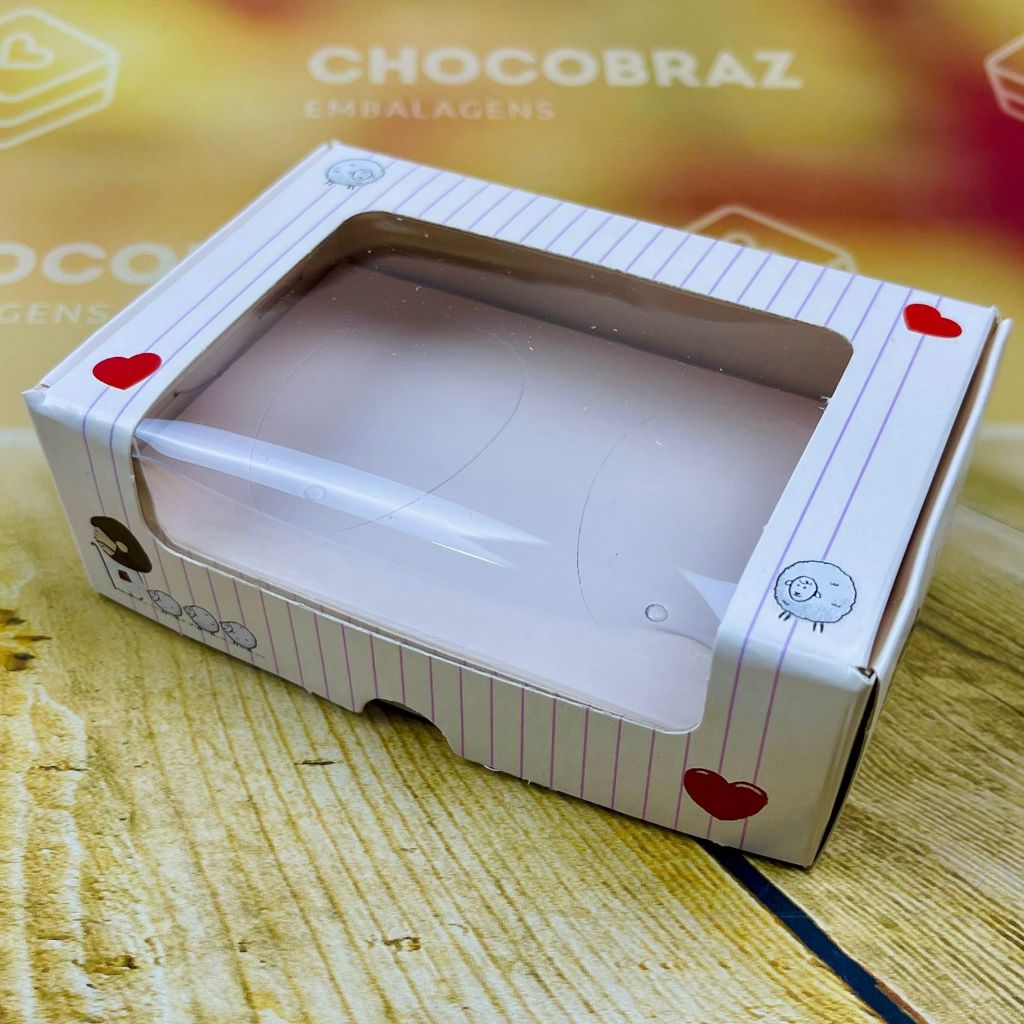 5~25 Caixas P/2 Ovos de Páscoa 50g  C/ Visor Vida Nova I 4689 (PASCOA IDEIA OUTLET) em Oferta na Shopee