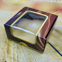 5~20 Caixas Ovo de Páscoa 50g c/ Visor Páscoa Elegance I 4767(PASCOA IDEIA OUTLET) OFERTA