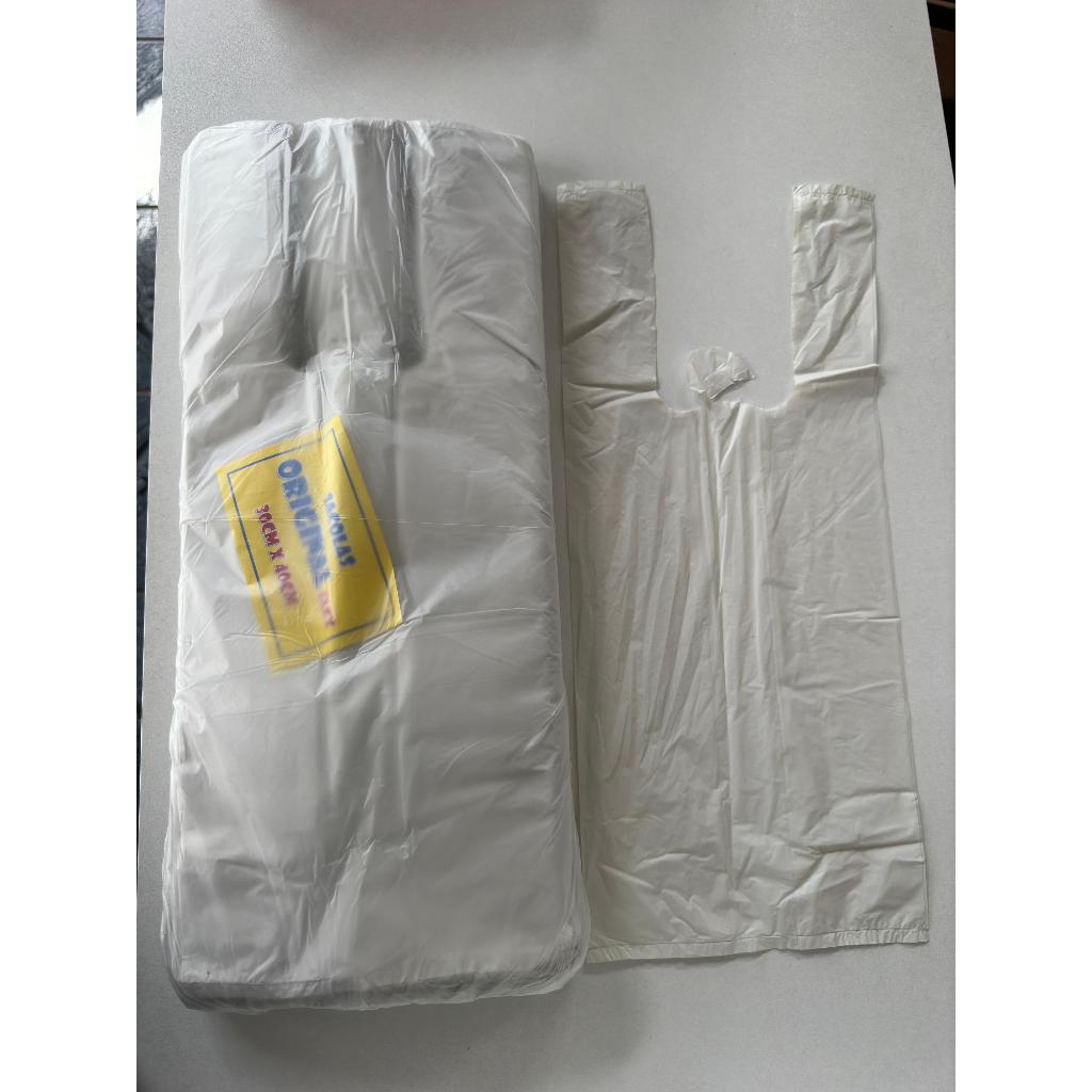 Sacola 30x40 Branca Reforçada 1,2kg para Comercio Para Mercado Para Padaria Para Uso dia a dia