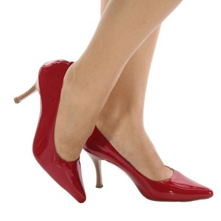 SCARPIN SALTO ALTO BICO FINO TENDENCIA E CONFORTO