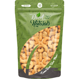 Castanhas de Cajú W1 Inteiras Torradas Com ou Sem Sal 500g - 1kg