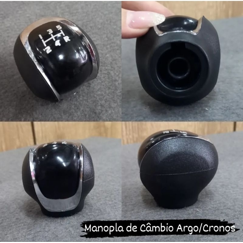 Bola/Manopla de Câmbio Fiat Cronos - Argo