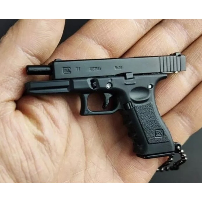 Chaveiro De Metal  Escala 1:4 Preto