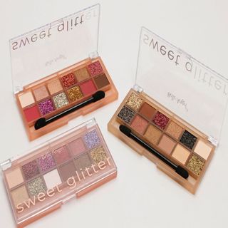 Paleta De Sombra Sweet Gliiter Estilo Versátil 12 Cores Lançamento - Belle Angel
