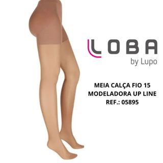 Meia calça fio 15 modelador up line Loba Lupo Ref.: 05895