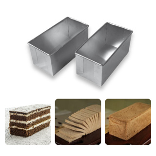 KIT 2 Formas Retangulares Pão Caseiro e Bolo 17X10X10 Assadeira Alumínio em Oferta na Shopee