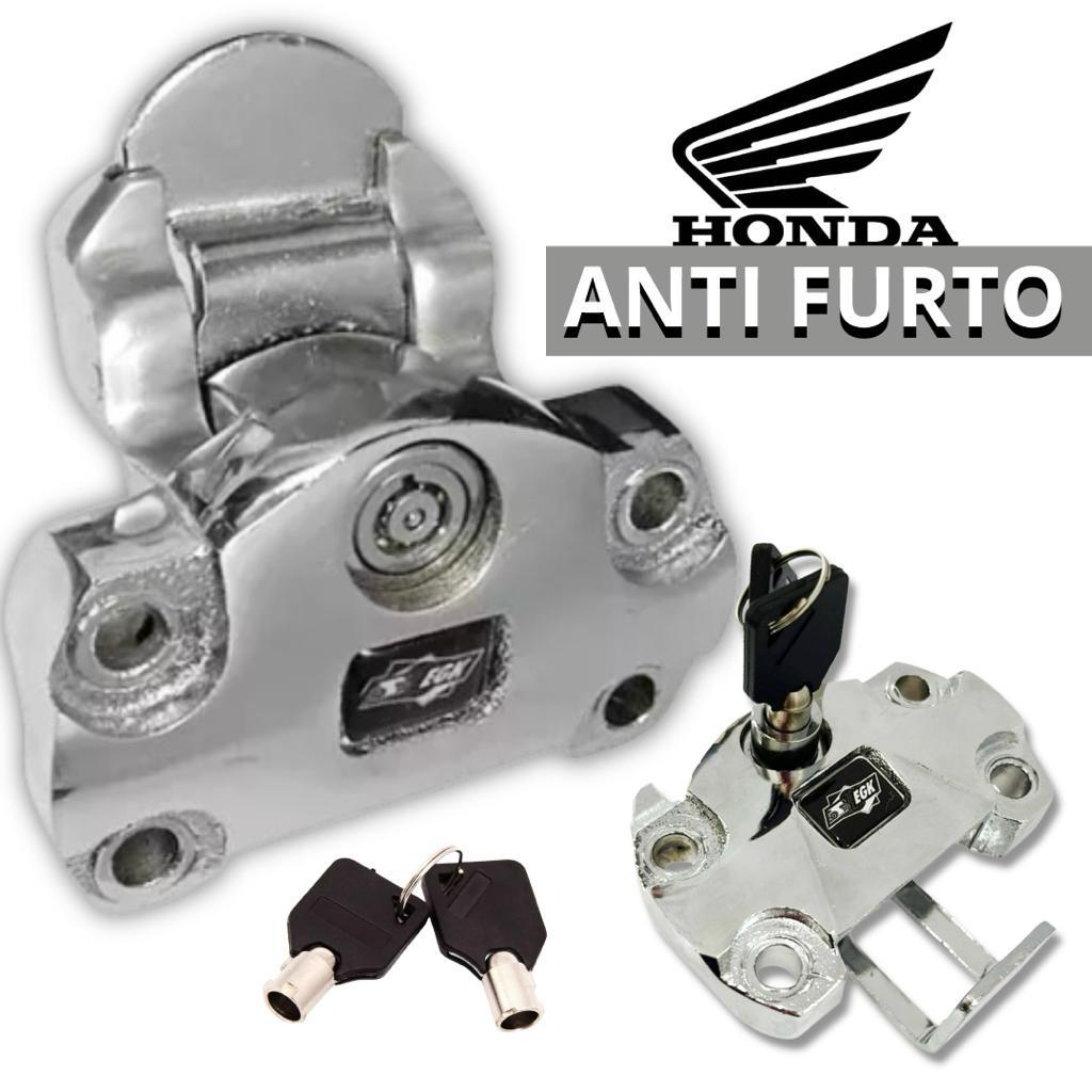 Trava de Miolo Anti Roubo Furtos  P/ Moto Honda CG Titan Fan Start Cargo 150 160 Resistente Anti Chave Micha