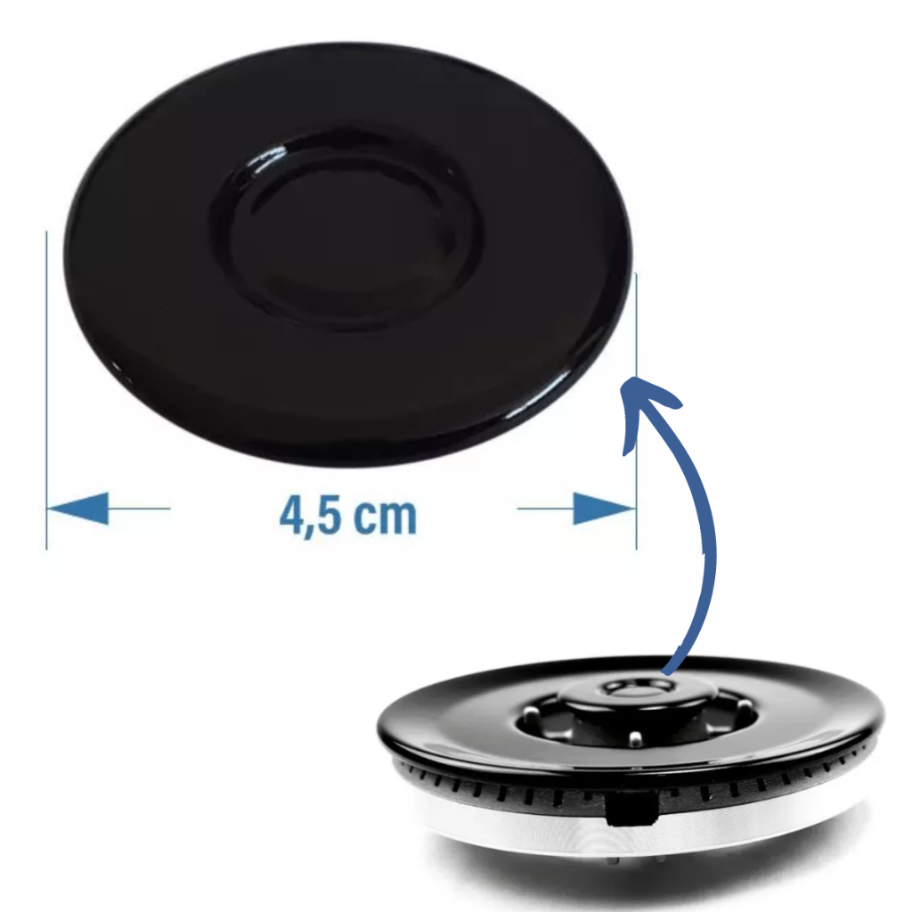 Espalhador Interno Boca Tripla Chama Fogão Atlas 100%orig em Oferta na Shopee