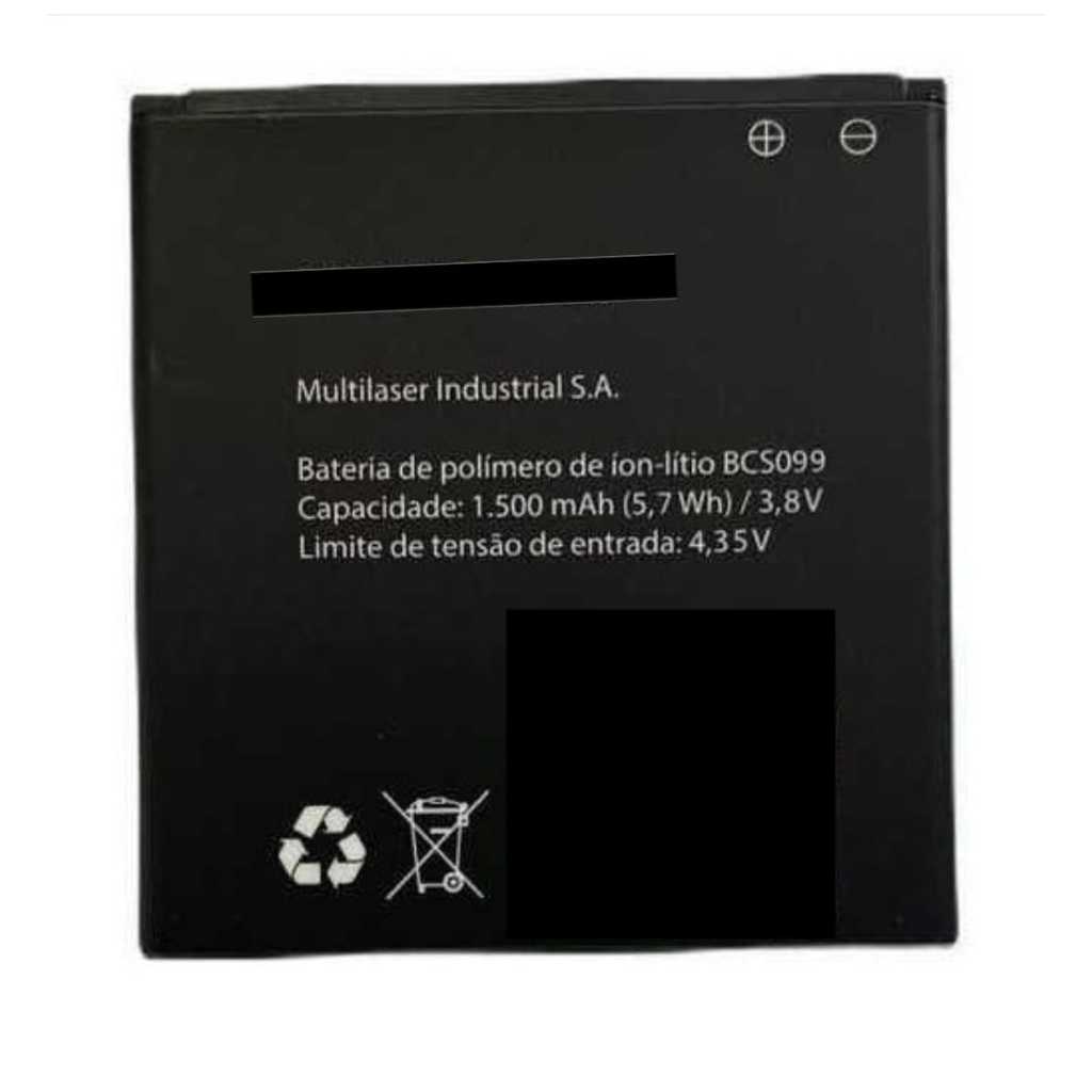 bateria compatível com BCS099 Multilaser lite P9099 - nova! 2024!!!! 2024!!!! promoção 2024! garantia - envio já!