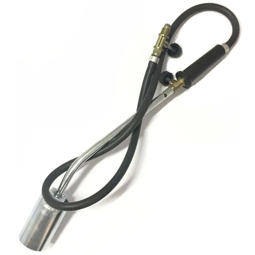 Maçarico 2 Registros Lança Chamas Manta Asfaltica Botijão 13 em Oferta na Shopee