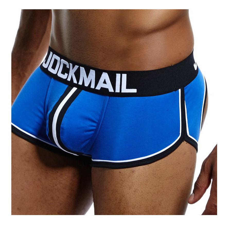 Detalhes do Cueca Boxer Jockstrap Jockmail Pump Aberta Shorts Masculino Bermuda