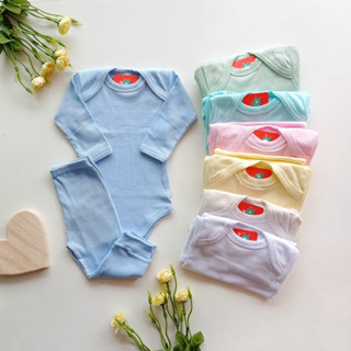 Kit Conjunto 2 Peças Body Manga longa E Mijão enxoval e Maternidade
