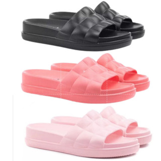 Chinelo Slide Feminino Nuvem Pé de Algodão Moleca EVA Anabela Super Macio