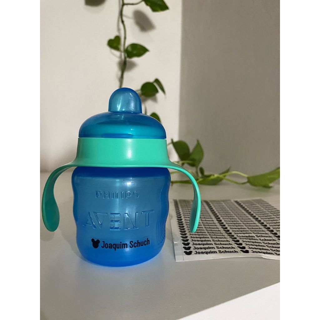 80 Etiquetas Adesivas Escolar Mamadeira em vinil TRANSPARENTE em Oferta na Shopee