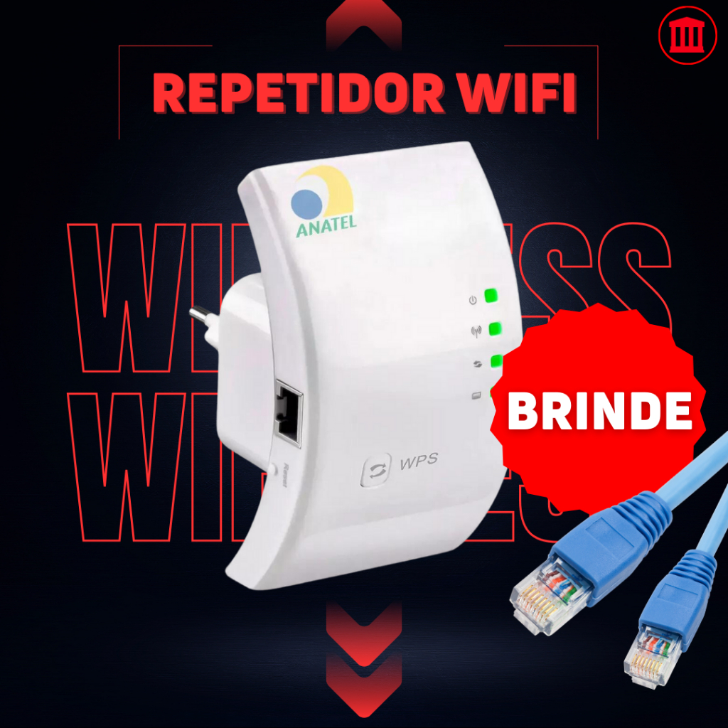 Roteador e Amplificador Extensor De Sinal 600mbps Barato Original