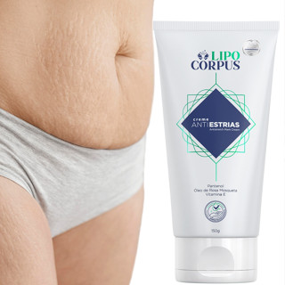 Creme para Estrias Lipo Corpus 1 Unidade - Envio Rápido