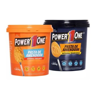 Kit 2 Pasta de Amendoim Power1One Sabores