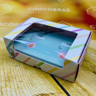 5~25 Caixas P/ 2 Ovos de Páscoa 50 g  C/ Visor Páscoa Colorida 4728 (Páscoa Ideia 2025) em Oferta na Shopee