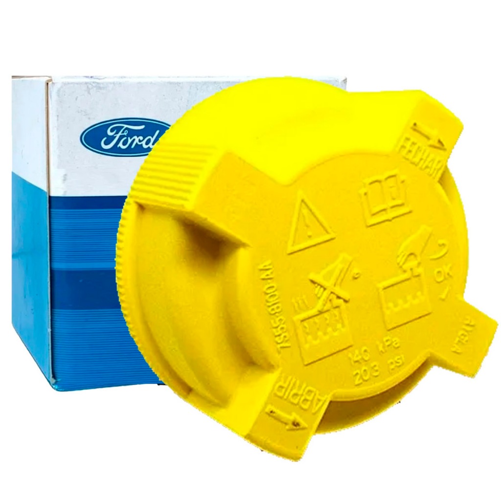 Tampa Do Reservatório De Água Radiador Original Ford Fiesta Ka Focus Ecosport Escort Zetec Rocam em Oferta na Shopee