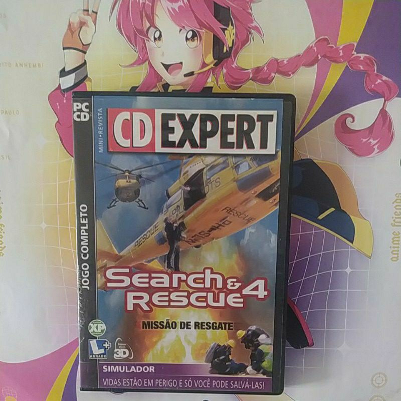 DVD-ROM Search & Rescue 4 Missão de Resgate - Cd Expert - Original - Jogo Pc