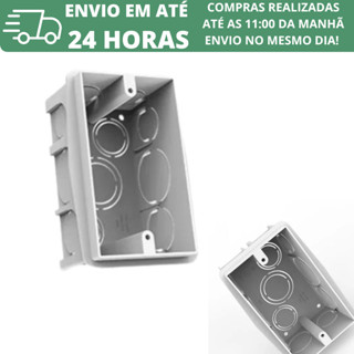 Caixinha 4x2 de Embutir em Alvenaria Enerbras