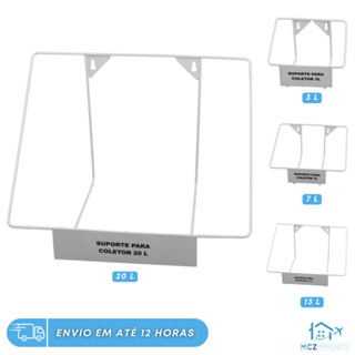 Suporte para Caixa Coletora 3L, 7L, 13L, 20L Material Perfurocortante em Oferta na Shopee