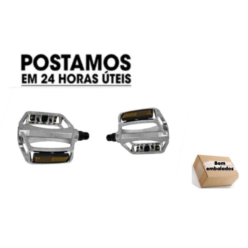Pedal plataforma  Alumínio Rosca Grossa Inglês 9/16