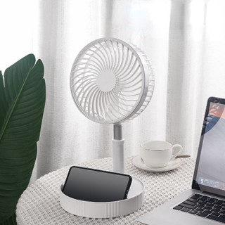 Ventilador Portátil Silencioso Dobrável Retrátil