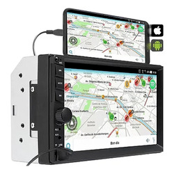 Central Multimídia Universal Mp5 Bluetooth Espelha Android Ios