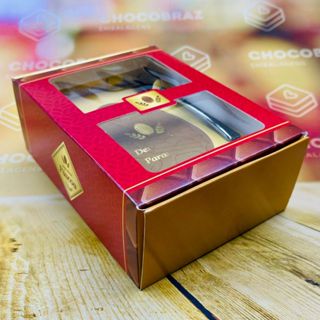 5~25 Caixas Ovo de Páscoa 150/250g AJUSTÁVEL C/ Visor Pascoa Elegance II 4764 (Páscoa Ideia 2025) em Oferta na Shopee