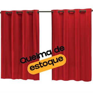 Cortina Blackout PVC 2,80 M X 1,60 M Corta 100% a Luz Sala Quarto Cozinha Varias Cores