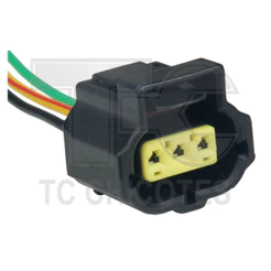 Chicote Reparo Regulador Voltagem Ka / Fiesta / Courier 3 Vias