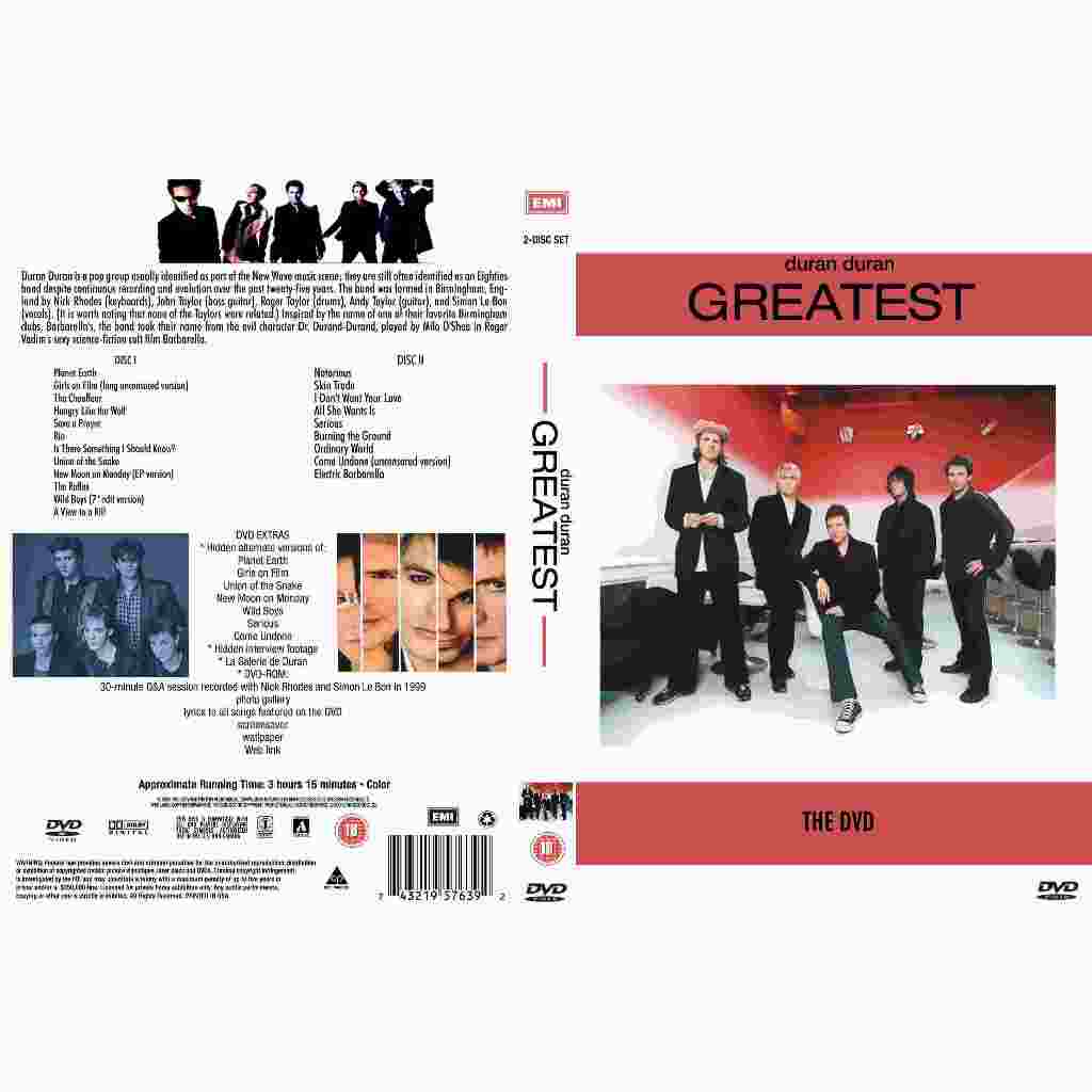 Duran Duran-greatest (the Dvd)