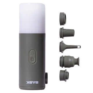 Bomba de Ar Automática Com Lanterna LED 2 em 1 Portátil Recarregável Bask em Oferta na Shopee